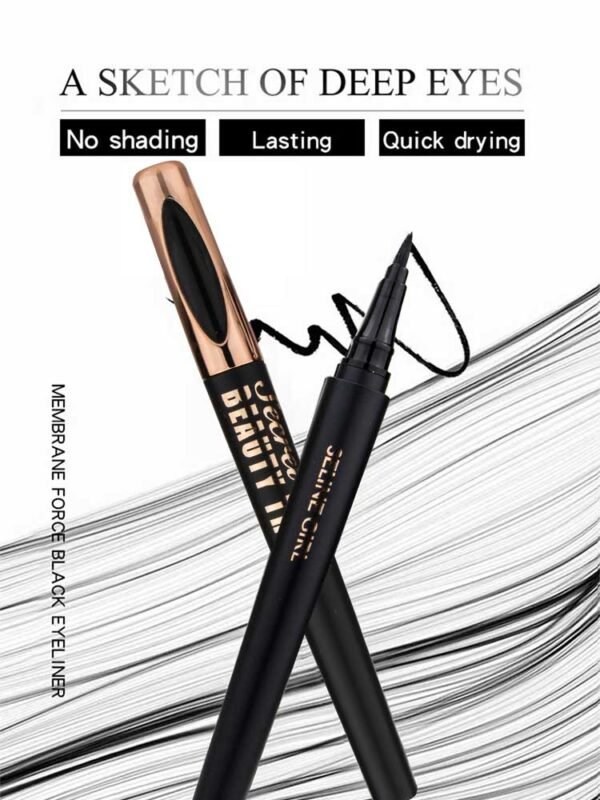 Wholesale SELINE GIRL 24 hours Waterproof and Sweatproof Long-lasting Smudge-free Eyeliner Black Long Lasting Eyeliner - Image 7
