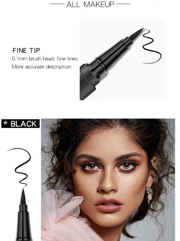 Wholesale SELINE GIRL 24 hours Waterproof and Sweatproof Long-lasting Smudge-free Eyeliner Black Long Lasting Eyeliner - Image 9