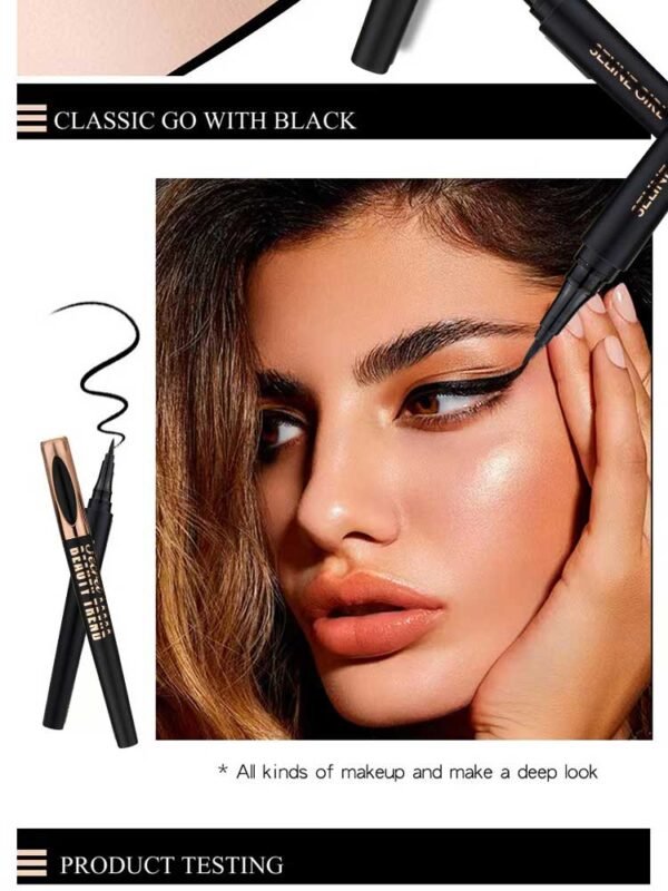 Wholesale SELINE GIRL OEM 24 Hours Last Long Waterproof Eyeliner Gel Creamy Eyeshadow Smooth Thin Liquid Black Eyeliner Pencil For Eye - Image 8