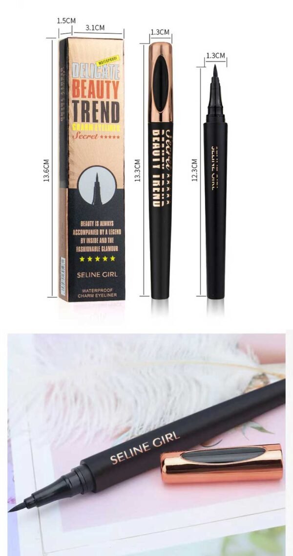 Wholesale SELINE GIRL OEM 24 Hours Last Long Waterproof Eyeliner Gel Creamy Eyeshadow Smooth Thin Liquid Black Eyeliner Pencil For Eye - Image 11